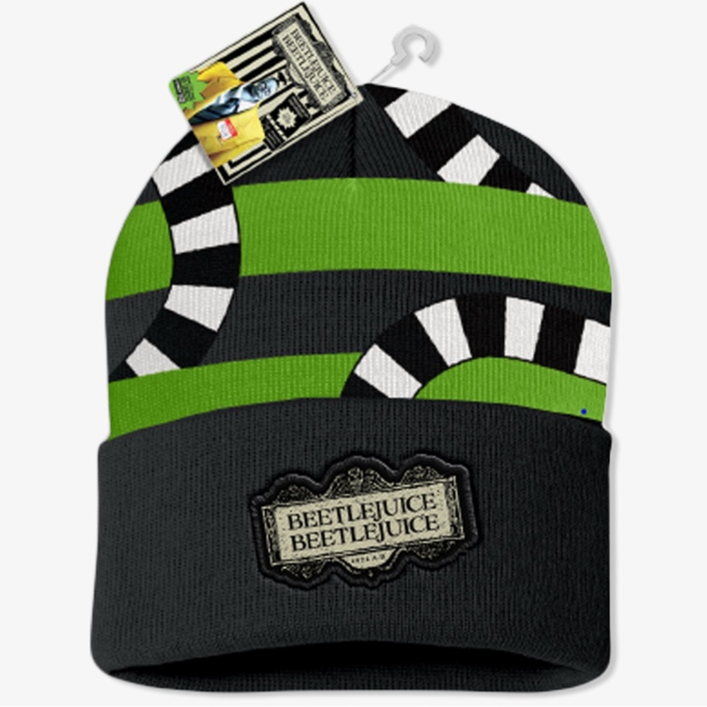 *SOLD* New with Tags - Beetle Juice Beanie